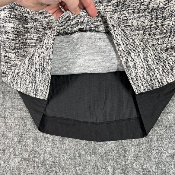 Banana Republic Dress Womens Small Gray LongSleeve Drop Shoulder Knee Length - Picture 2 of 9